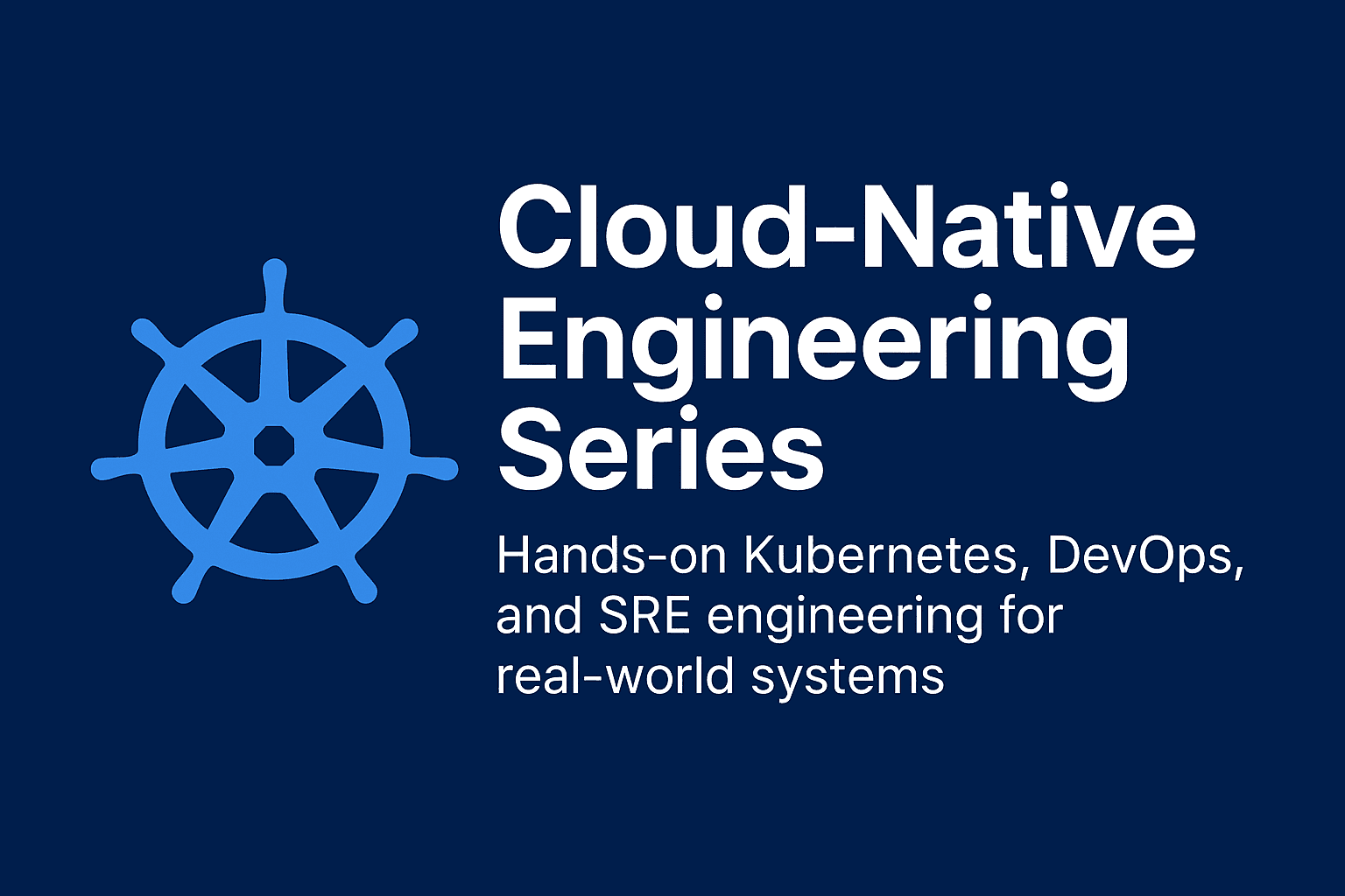 Kubernetes for DevOps & SRE